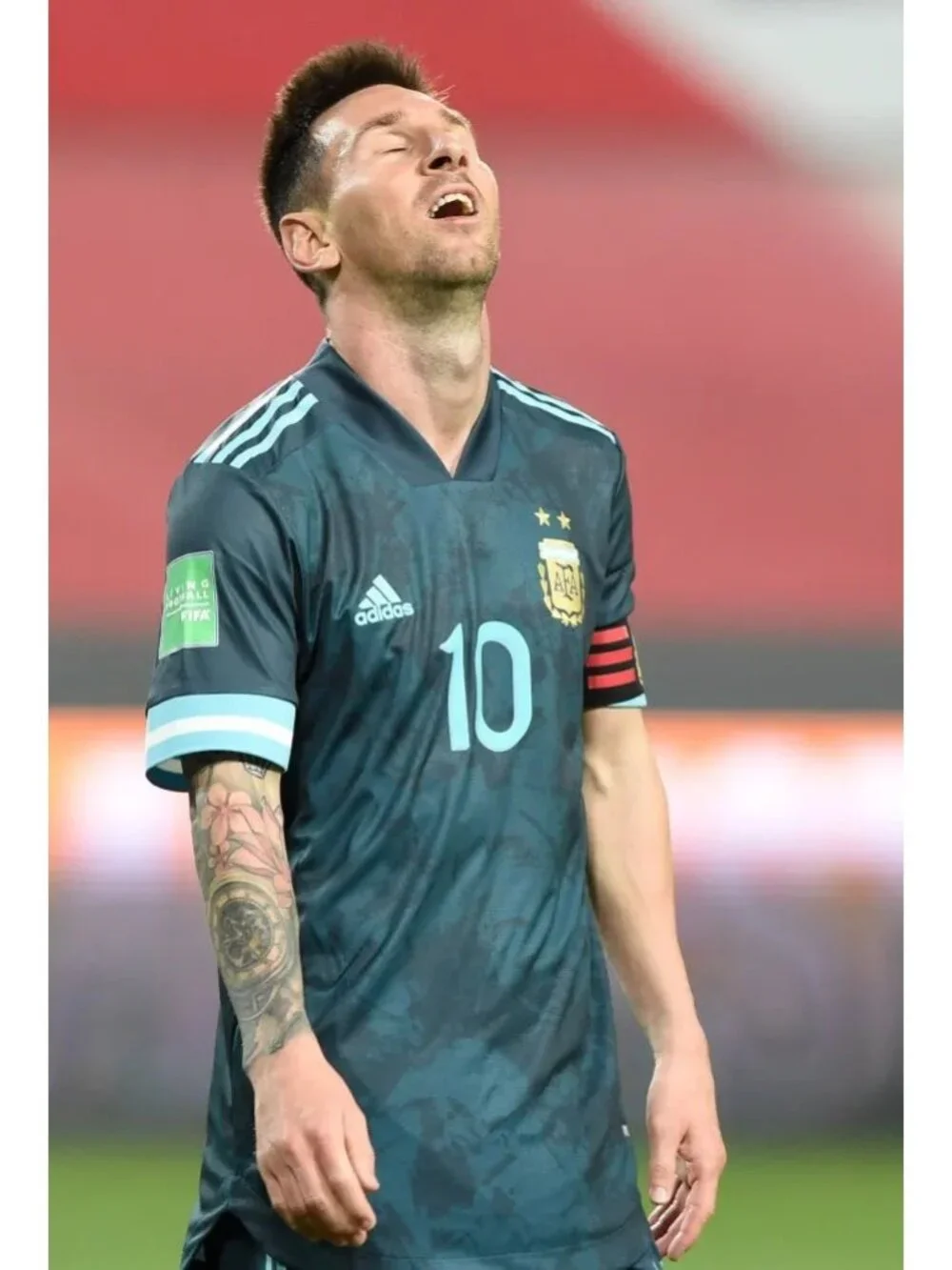 Messi Argentina 2021 2022 WC QUALIFIERS PLAYER ISSUE Away Soccer Jersey BNWT L